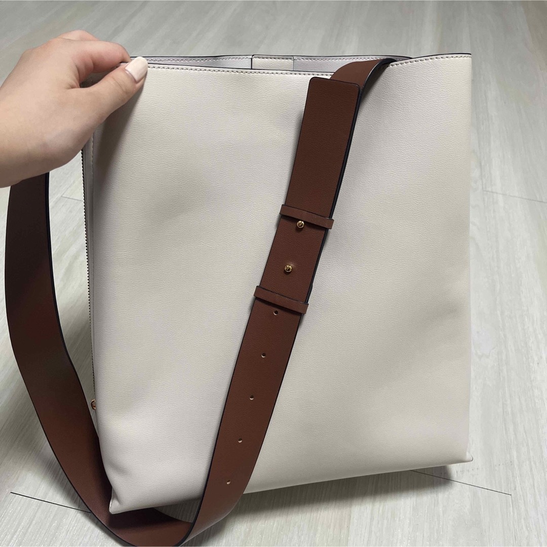 【E'POR】 Y BAG Shoulder L サイドジップショルダーバッグ