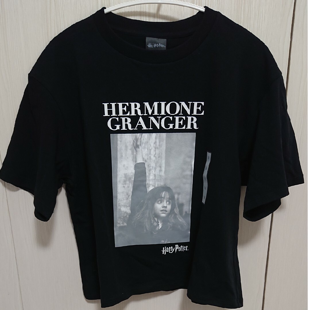 【入手困難デザイン☆Harry Potter】ハーマイオニー　黒半袖Tシャツ