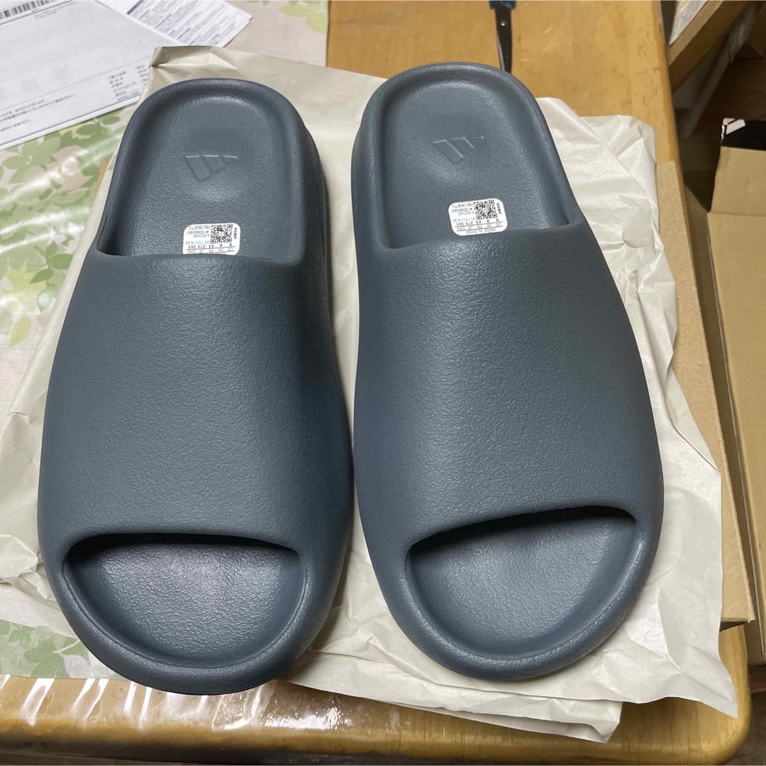 新品未使用adidas YEEZY Slide Slate Marine26.5