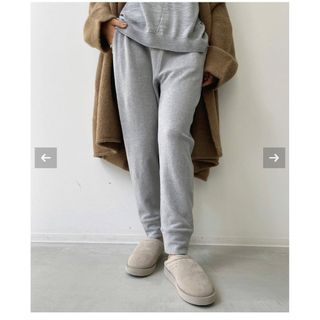 アパルトモンドゥーズィエムクラス(L'Appartement DEUXIEME CLASSE)の【♡様専用】L'Appartement Sweat Pants ブラック&グレー(カジュアルパンツ)