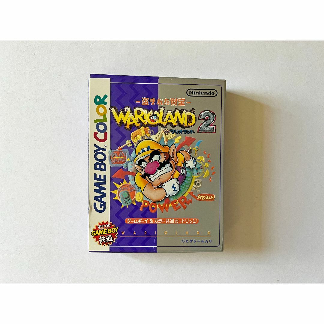 ゲームボーイ ワリオランド2 箱説シールあり　Gameboy GB Wario