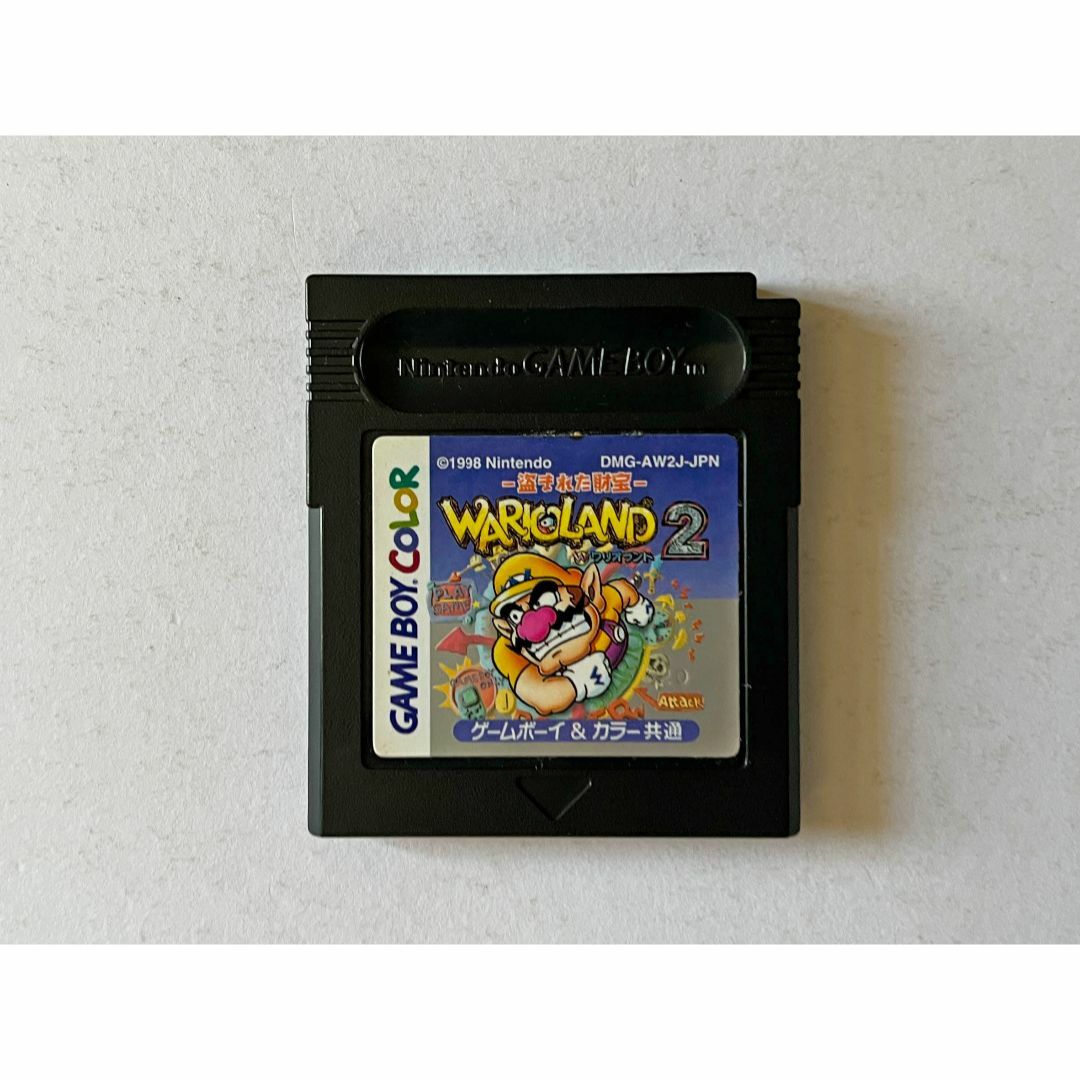 ゲームボーイ ワリオランド2 箱説シールあり　Gameboy GB Wario