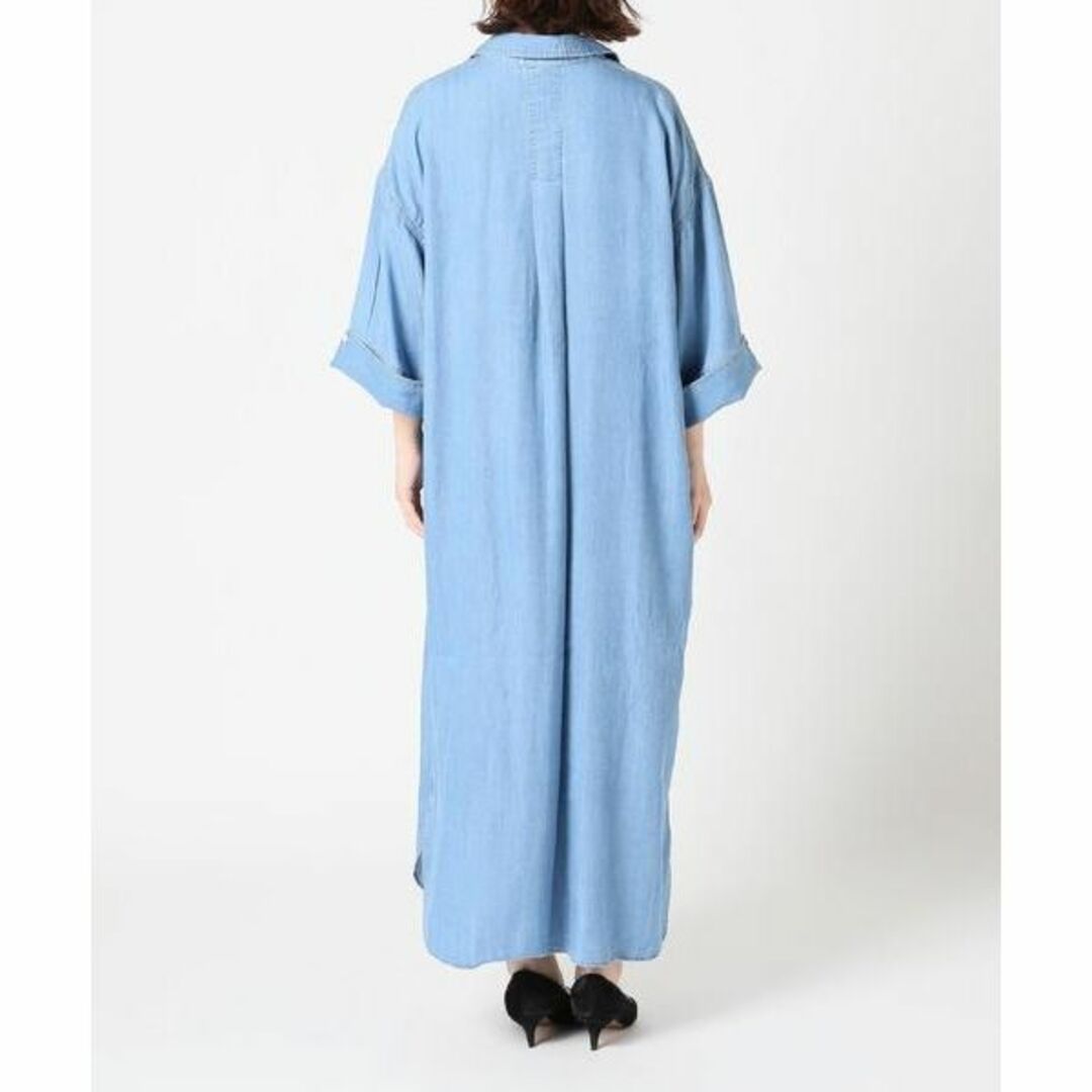 SLOBE IENA  新品  ソフトデニムスキッパーワンピース【手洗い可能】