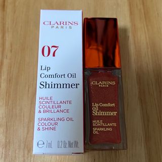 クラランス(CLARINS)のCLARINS  コンフォートリップオイル　シマー　07(リップグロス)