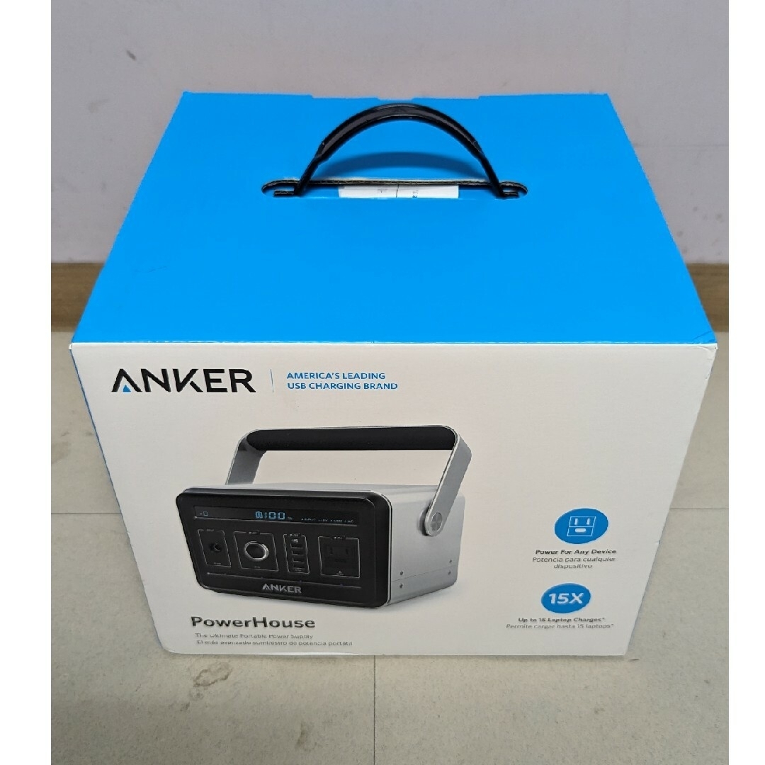 Anker - 新品未使 Anker POWERHOUSE ポータブル電源アンカーパワー