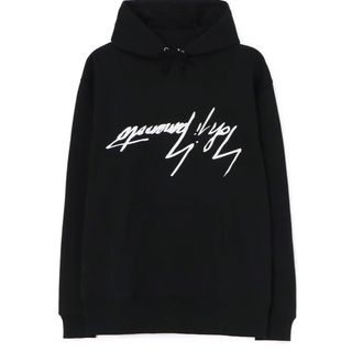 yohji yamamoto new era 反転ロゴ パーカー M-