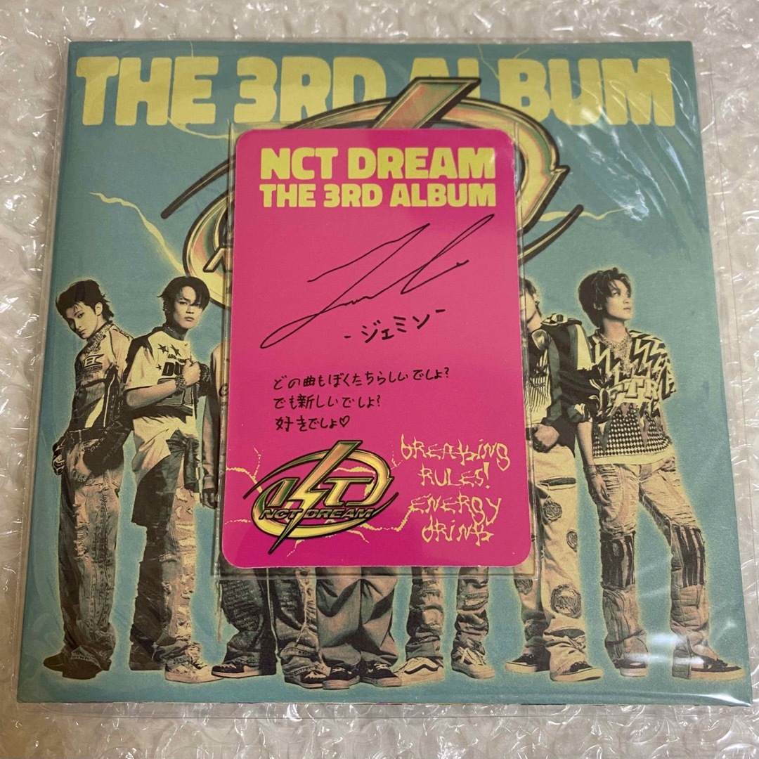 nct dream istj poster japan 日本盤 ジェミン トレカの通販 by ...
