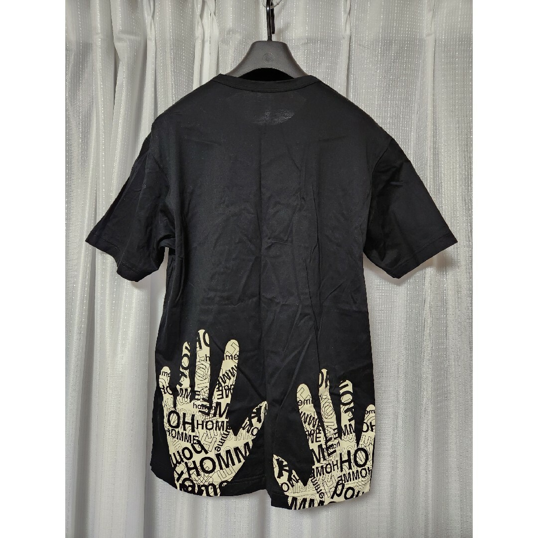 【美品】COMME desGARCONS　コムデギャルソン　半袖Tシャツ　黒　L