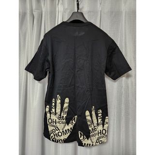 コムデギャルソン(COMME des GARCONS)の【美品】COMME desGARCONS　コムデギャルソン　半袖Tシャツ　黒　L(Tシャツ/カットソー(半袖/袖なし))