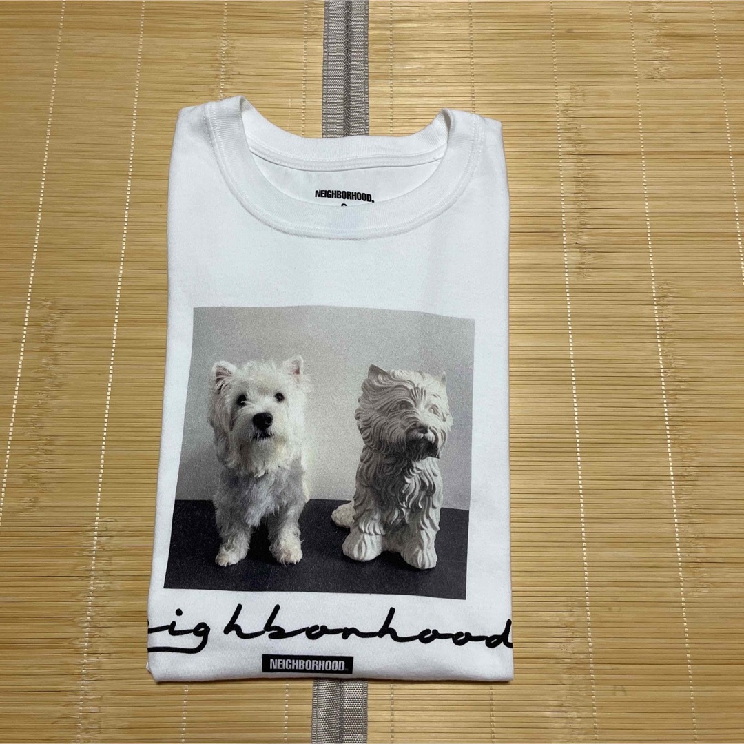 NEIGHBORHOOD(ネイバーフッド)の23ss  NEIGHBORHOOD Dog tee tシャツ　犬　S 白 メンズのトップス(Tシャツ/カットソー(半袖/袖なし))の商品写真