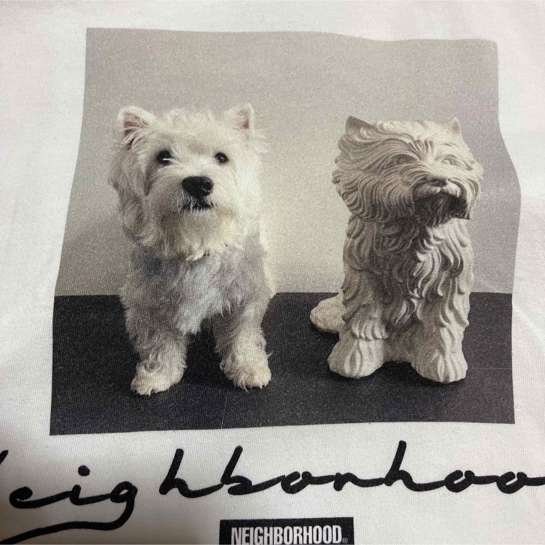 NEIGHBORHOOD(ネイバーフッド)の23ss  NEIGHBORHOOD Dog tee tシャツ　犬　S 白 メンズのトップス(Tシャツ/カットソー(半袖/袖なし))の商品写真