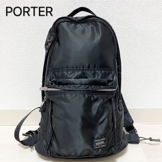 ポーター(PORTER)のポーター Porter タンカー リュック バックパック 小さめ ブラック(リュック/バックパック)