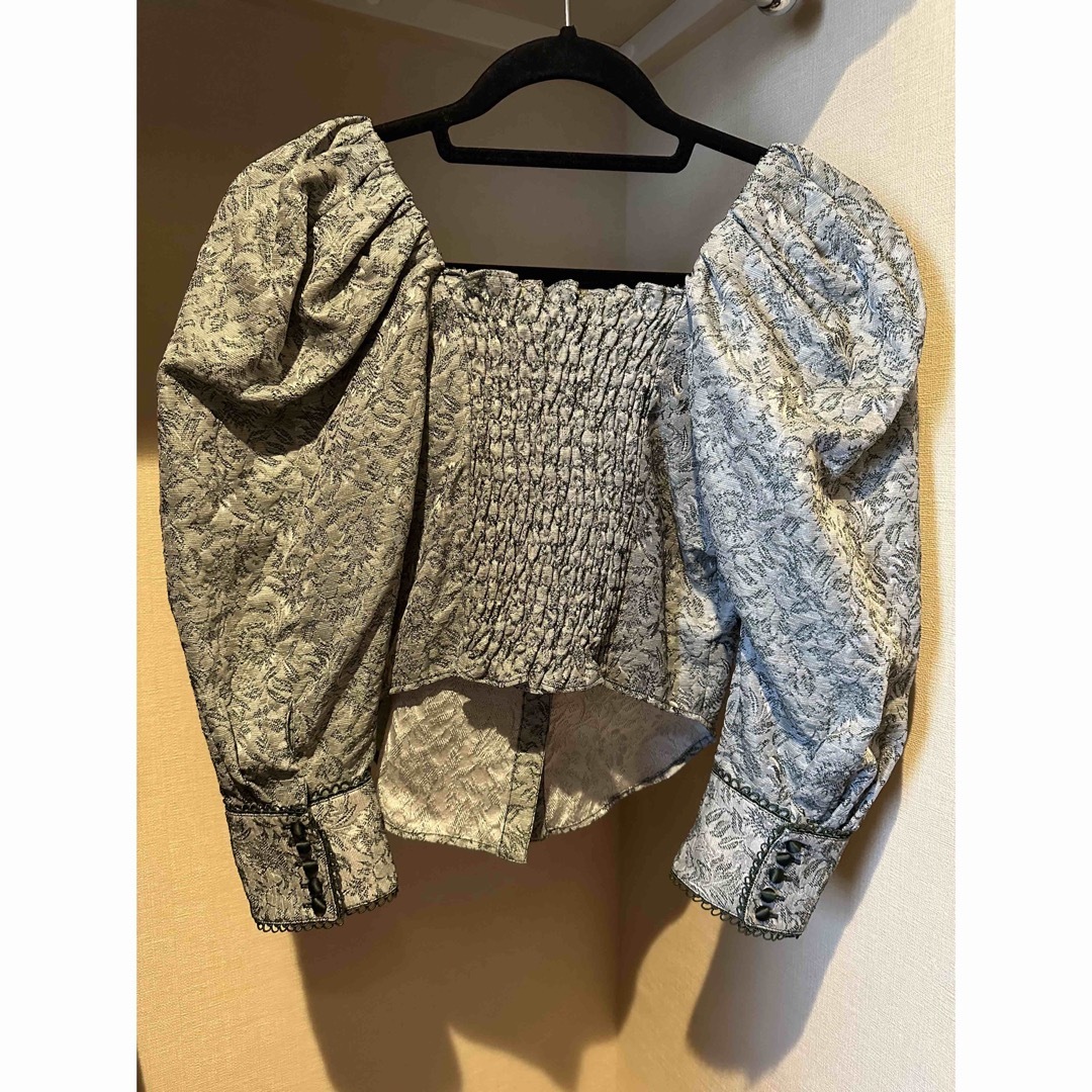 Ameri VINTAGE(アメリヴィンテージ)の【AMERI】美品　3WAY JACQUARD SET UP レディースのレディース その他(セット/コーデ)の商品写真