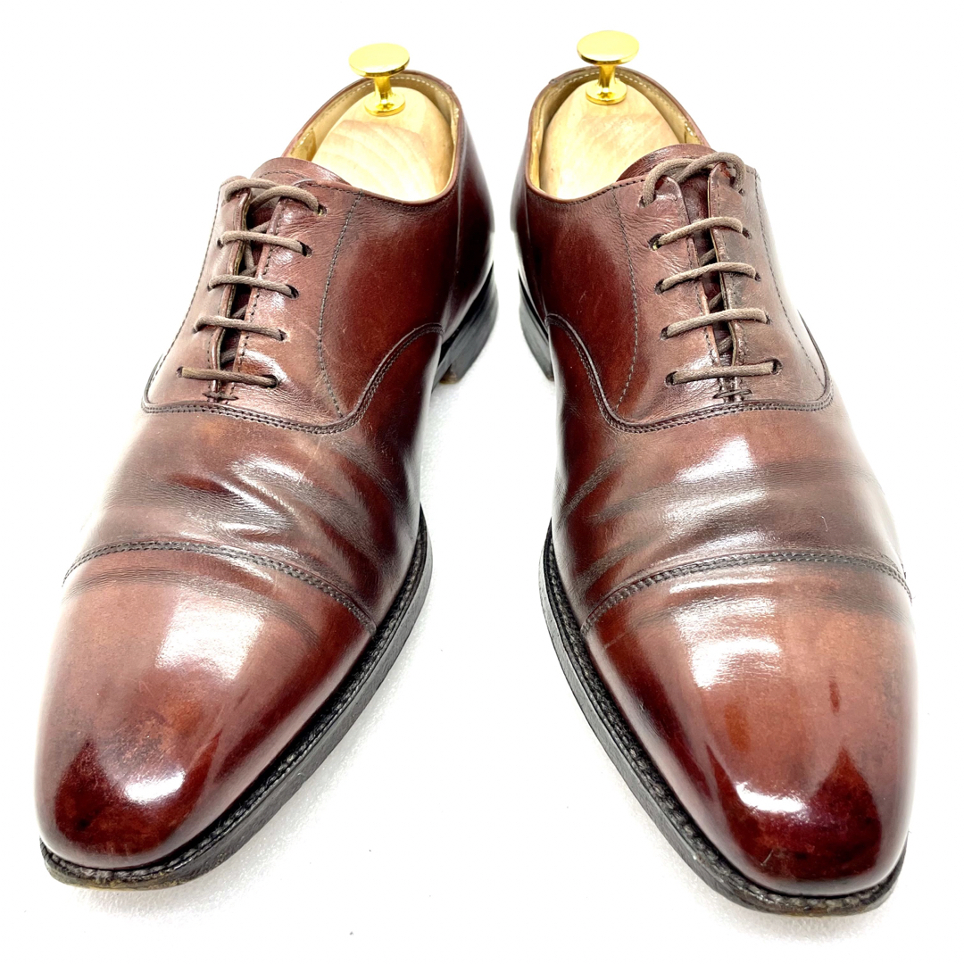 英国製 Crockett&Jonesポールスミス別注 ストレートチップ 7.5E-