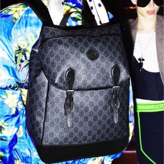 Gucci - 2022AWmodelインターロッキングG ミディアム バックパック