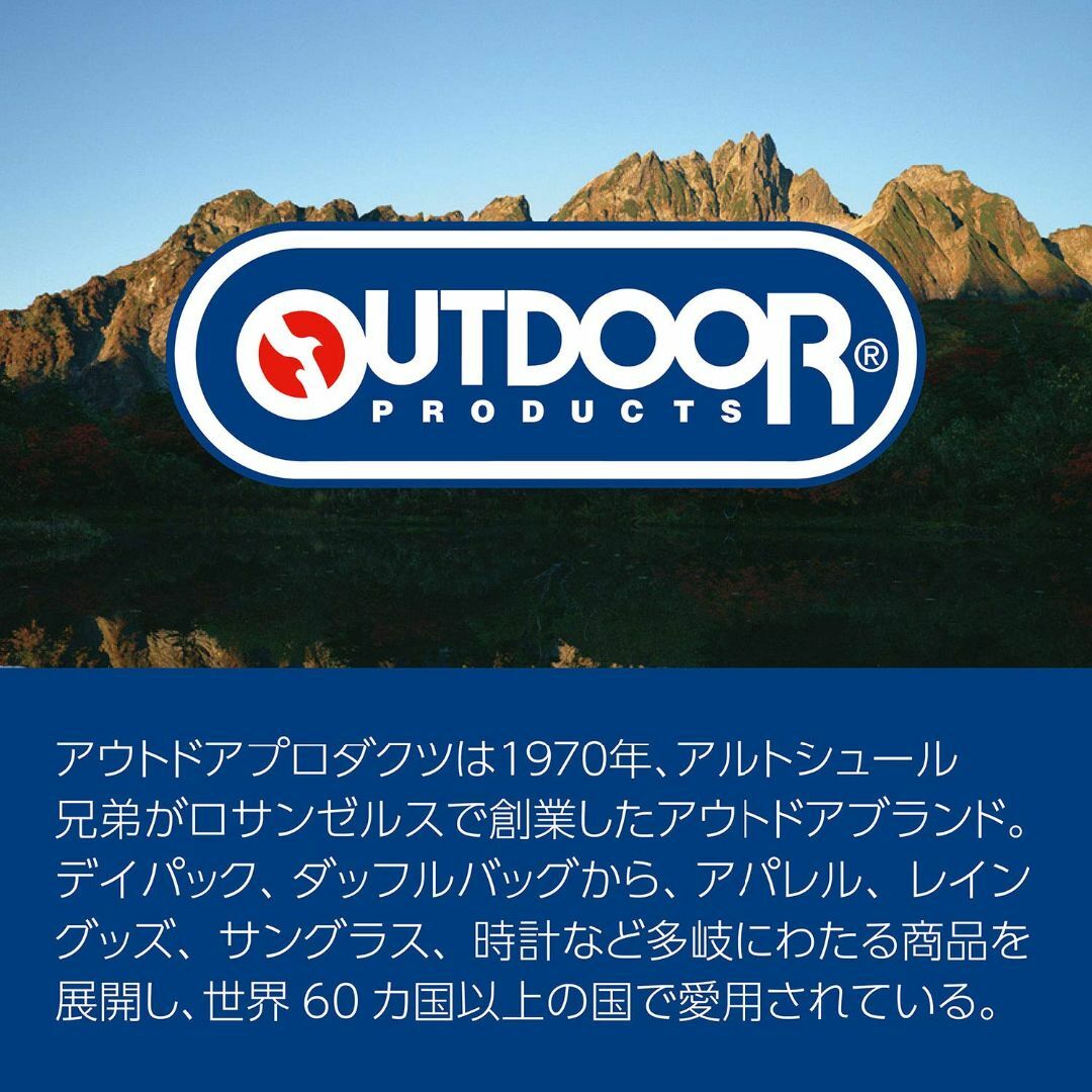 【色: ブラック】OUTDOOR PRODUCTSアウトドアプロダクツカメラケー