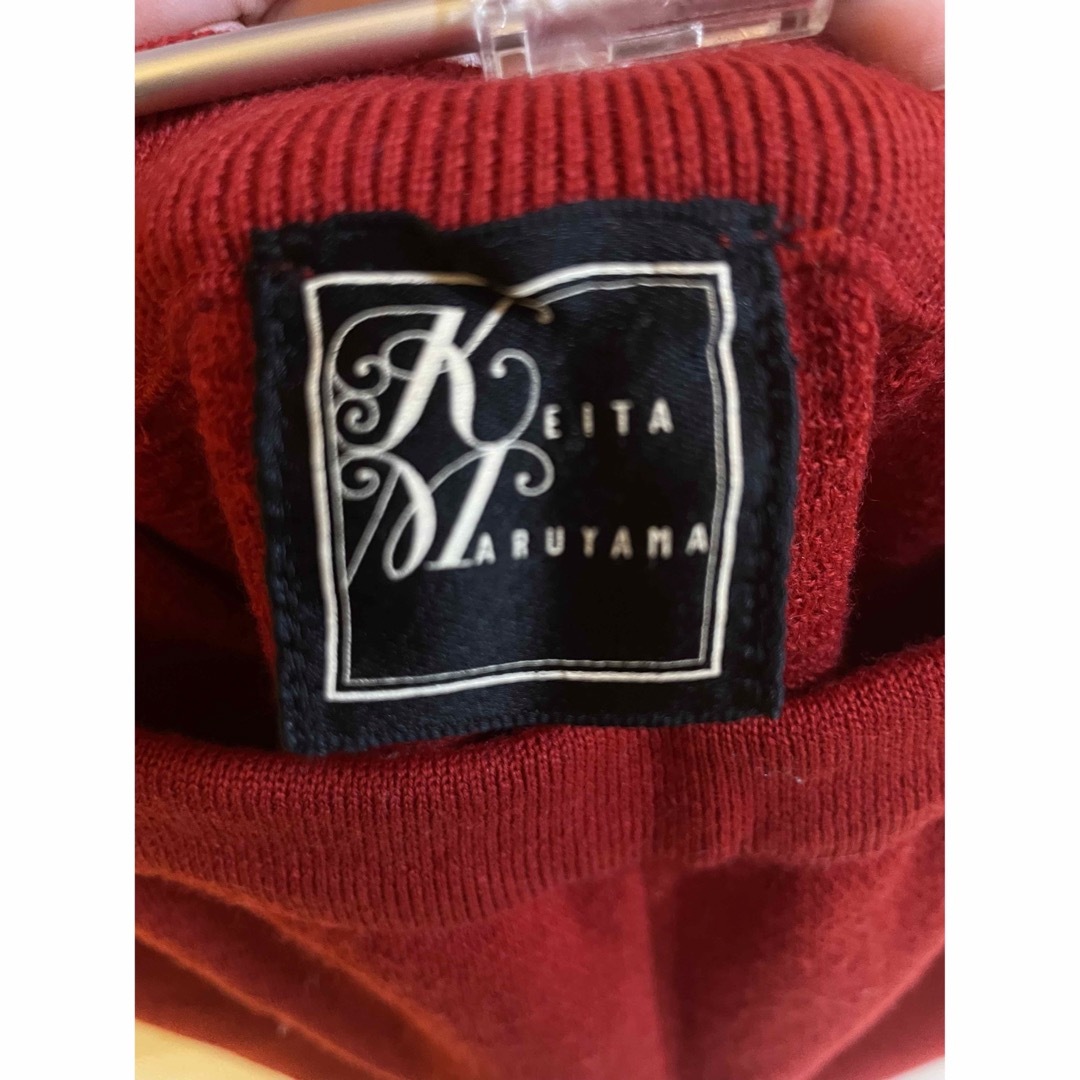 KEITAMARUYAMA ニットパンツ レッド