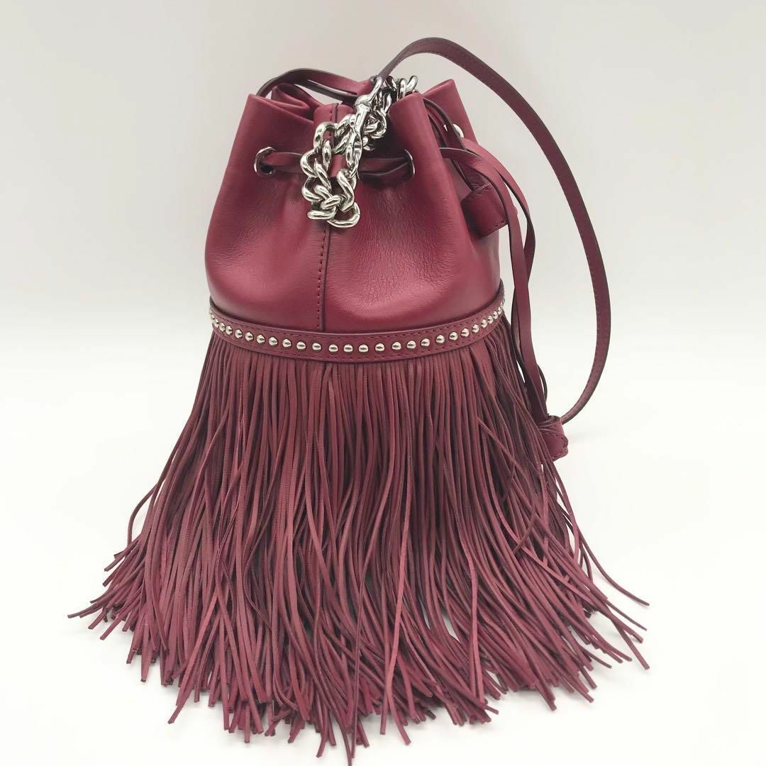 【未使用級】J&M DAVIDSON FRINGE CARNIVAL レッド 3