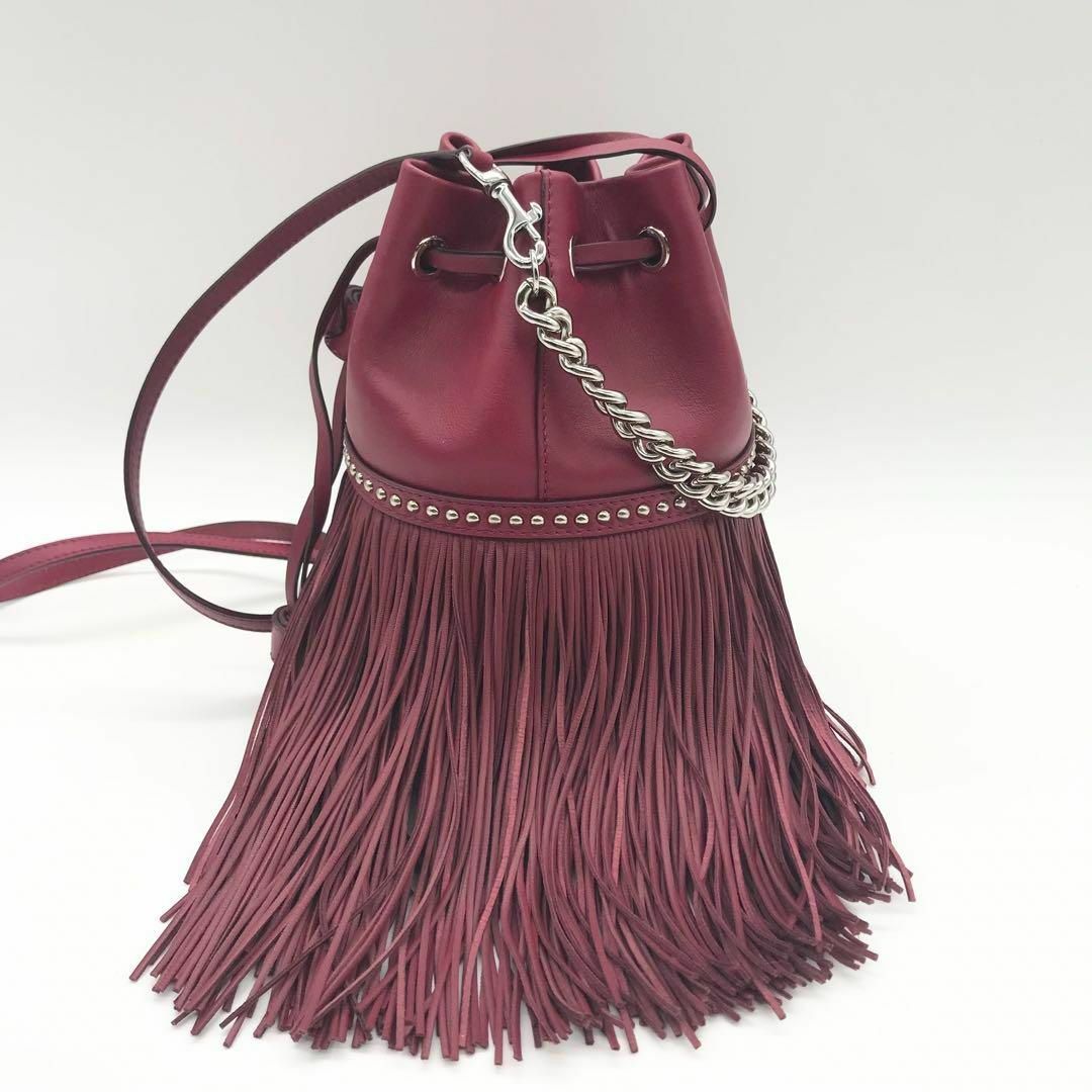 【未使用級】J&M DAVIDSON FRINGE CARNIVAL レッド 4