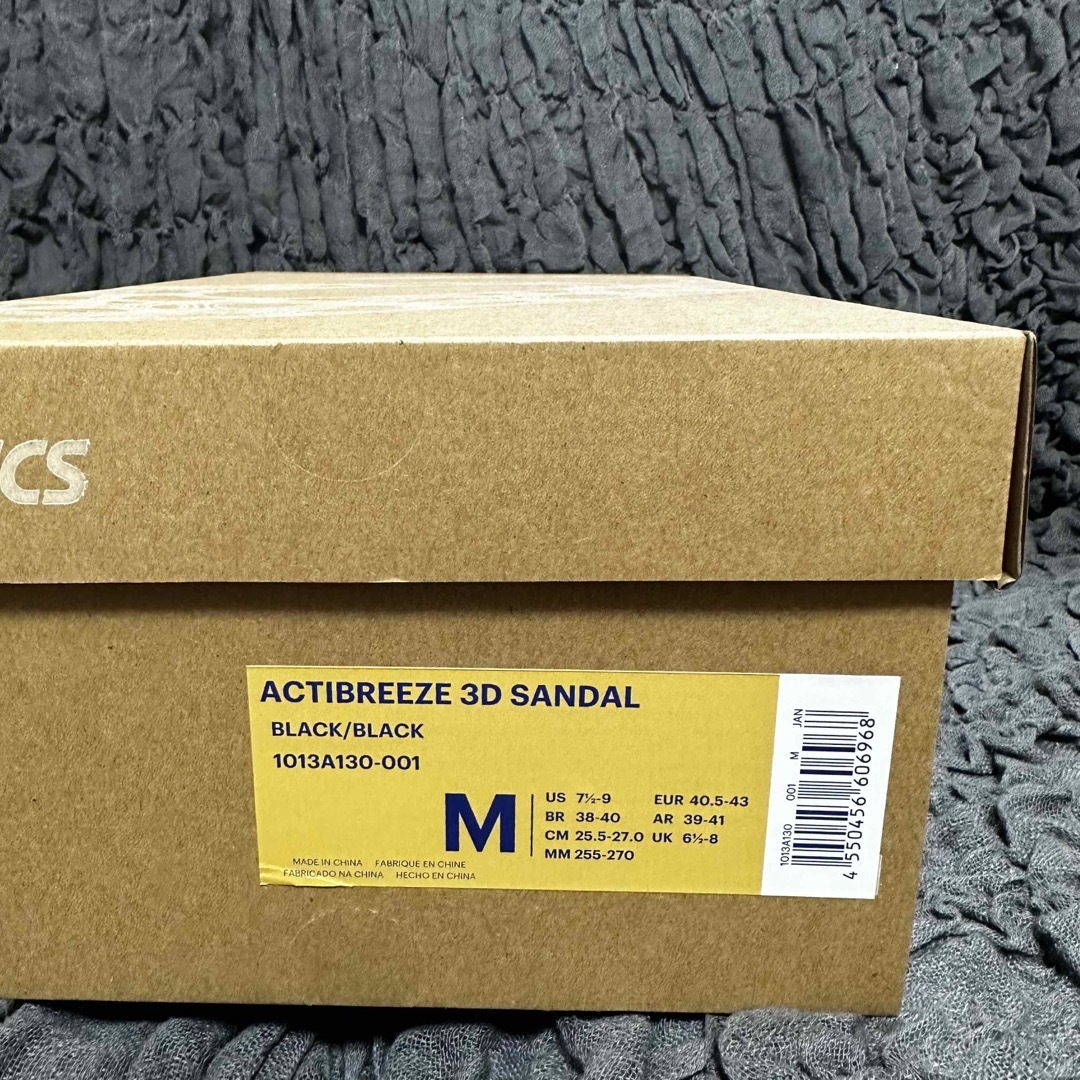 asics - 新品未使用 即日発送可 Asics Actibreeze 3D Sandalの通販 by