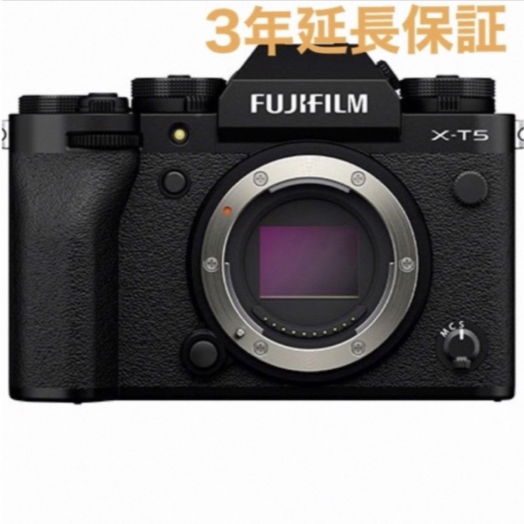 新品 未開封 延長保証 FUJIFILM X-T5 ボディ ブラック富士フィルムXーT2