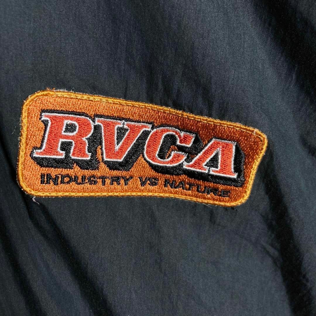 RVCA - 【厚手】ルーカ ビッグ刺繍ロゴ入りマウンテンパーカー 入手 ...