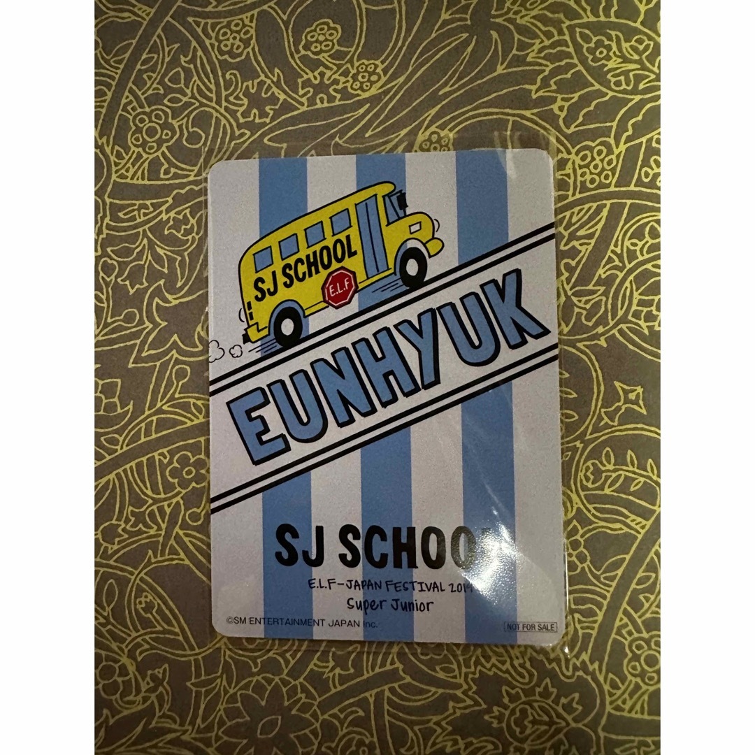 SUPER JUNIOR(スーパージュニア)のSUPERJUNIOR ウニョク ペンミトレカ エンタメ/ホビーのトレーディングカード(その他)の商品写真