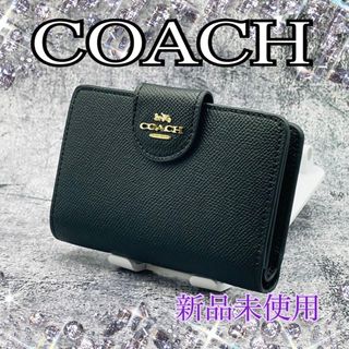 コーチ(COACH)の送料無料　COACH コーチ　折り財布 ミディアムコーナージップウォレット　ブ(財布)