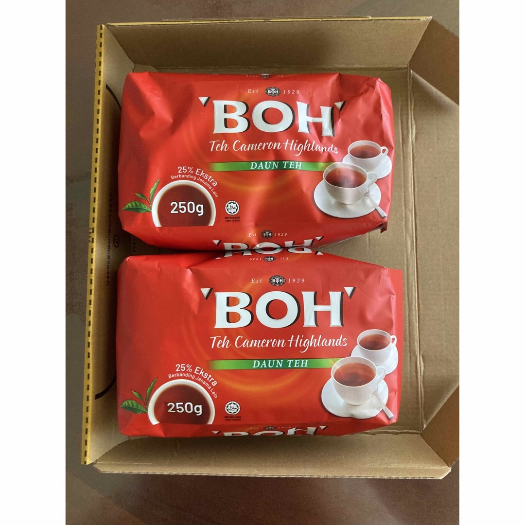 BOH(ボー)の【専用】BOH tea 250g×2セット 食品/飲料/酒の飲料(茶)の商品写真