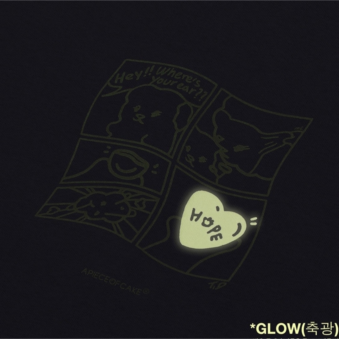 Felix着用 APOC Glow Hope-ear Tシャツ