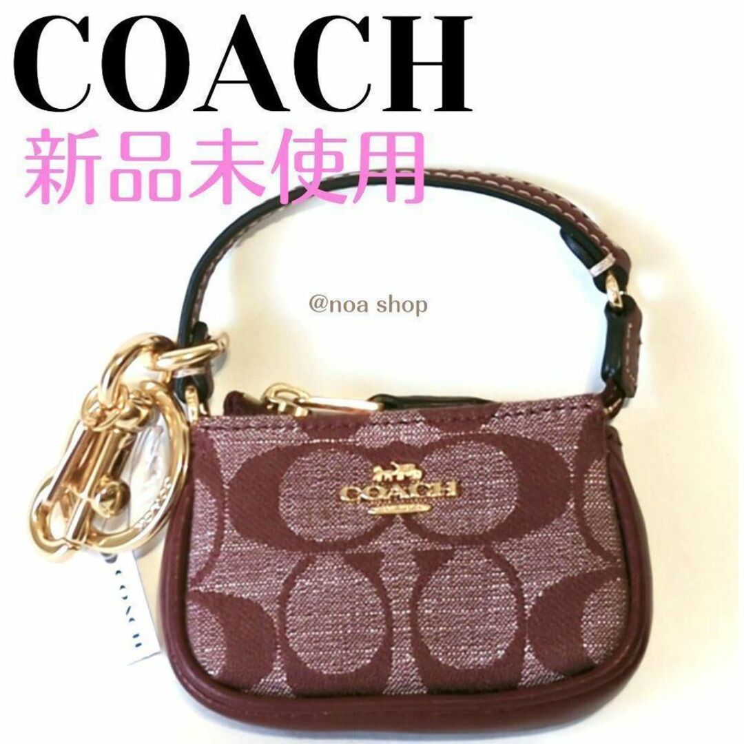 COACH - ❤新品未使用❤COACH バッグ型キーホルダー 赤の通販 by Noa's