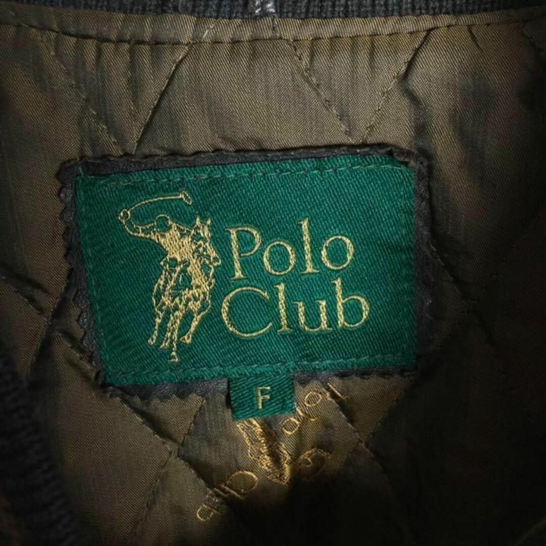 Polo Club - 【最高デザイン】ポロクラブ 両面刺繍ロゴ入りスタジャン