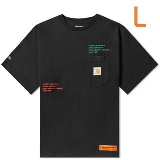 HERON PRESTON - ヘロンプレストン×カーハート コラボTシャツ L