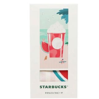 スターバックスコーヒー(Starbucks Coffee)の【Starbucks】タオルスイカビーチ2023年夏(タオル/バス用品)