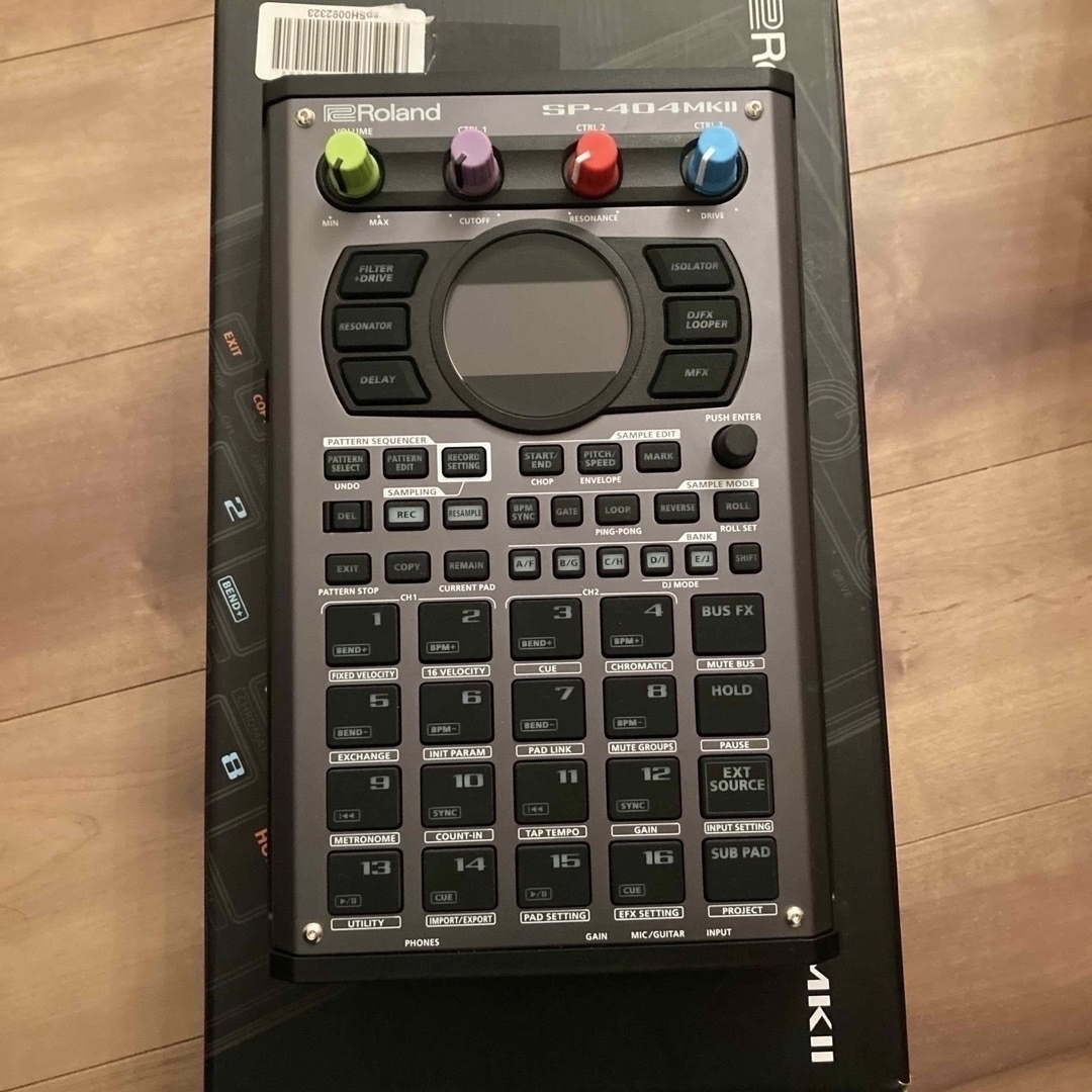 Roland(ローランド)のローランドsp404mk2用カスタムカラーノブ4個 楽器のDJ機器(DJエフェクター)の商品写真