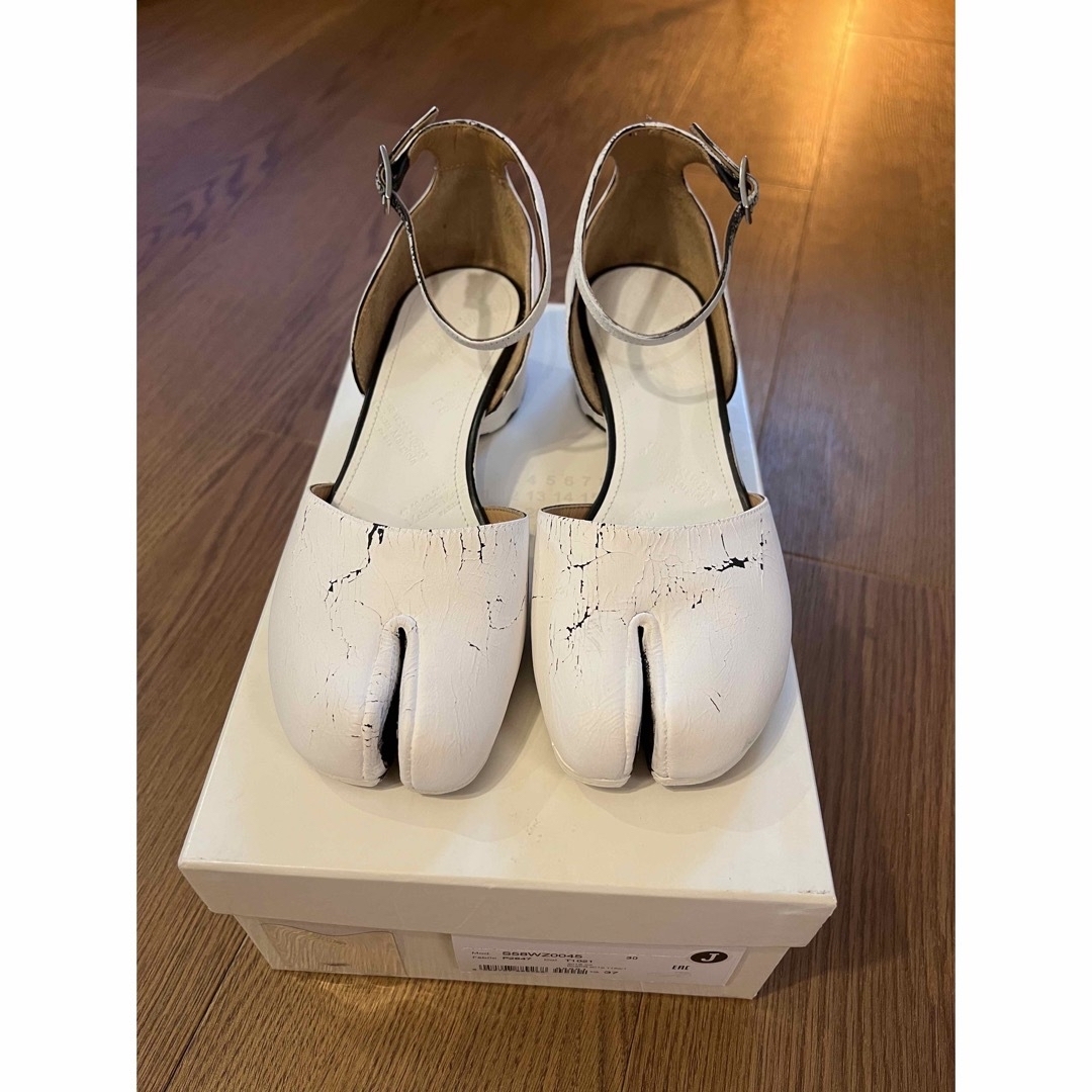 通販安心 新品 Maison Margiela Tabi パンプス 37 白ペイント - www 通販安心 新品 Maison Margiela Tabi パンプス 37 白ペイント - www