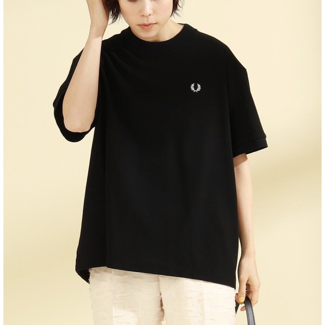 FRED PERRY(フレッドペリー)のFRED PERRY × Ray BEAMS / 別注 オーバー Tシャツ レディースのトップス(Tシャツ(半袖/袖なし))の商品写真