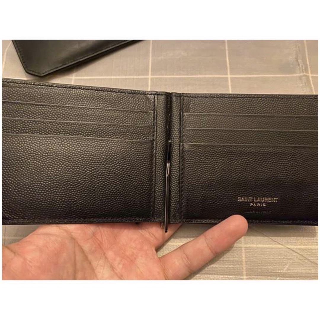 Saint Laurent(サンローラン)のkog80様　専用サンローラン　マネークリップ&コインケース メンズのファッション小物(マネークリップ)の商品写真