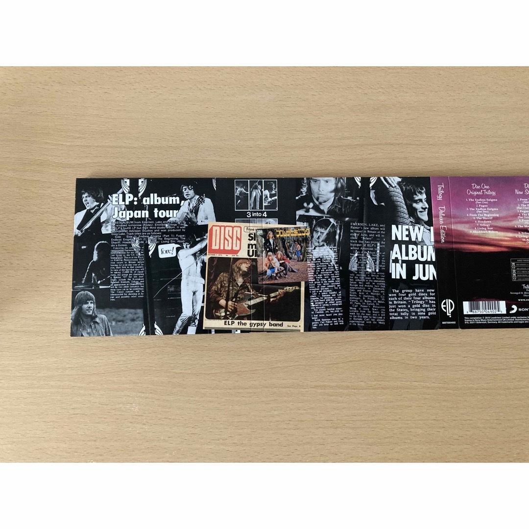 Emerson Lake & Palmer Trilogy３枚組完全盤 エンタメ/ホビーのCD(ポップス/ロック(洋楽))の商品写真