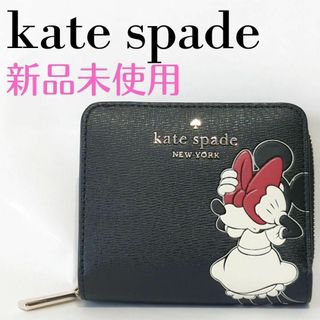 ディズニー(Disney)の❤新品未使用❤ケイトスペード　disney　minnie❤　二つ折り財布(財布)