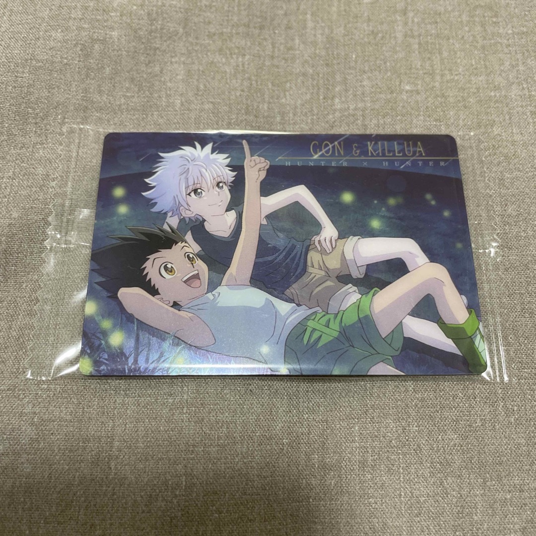 集英社(シュウエイシャ)のHUNTER×HUNTER イタジャガ　キルア&ゴン　 エンタメ/ホビーのアニメグッズ(カード)の商品写真