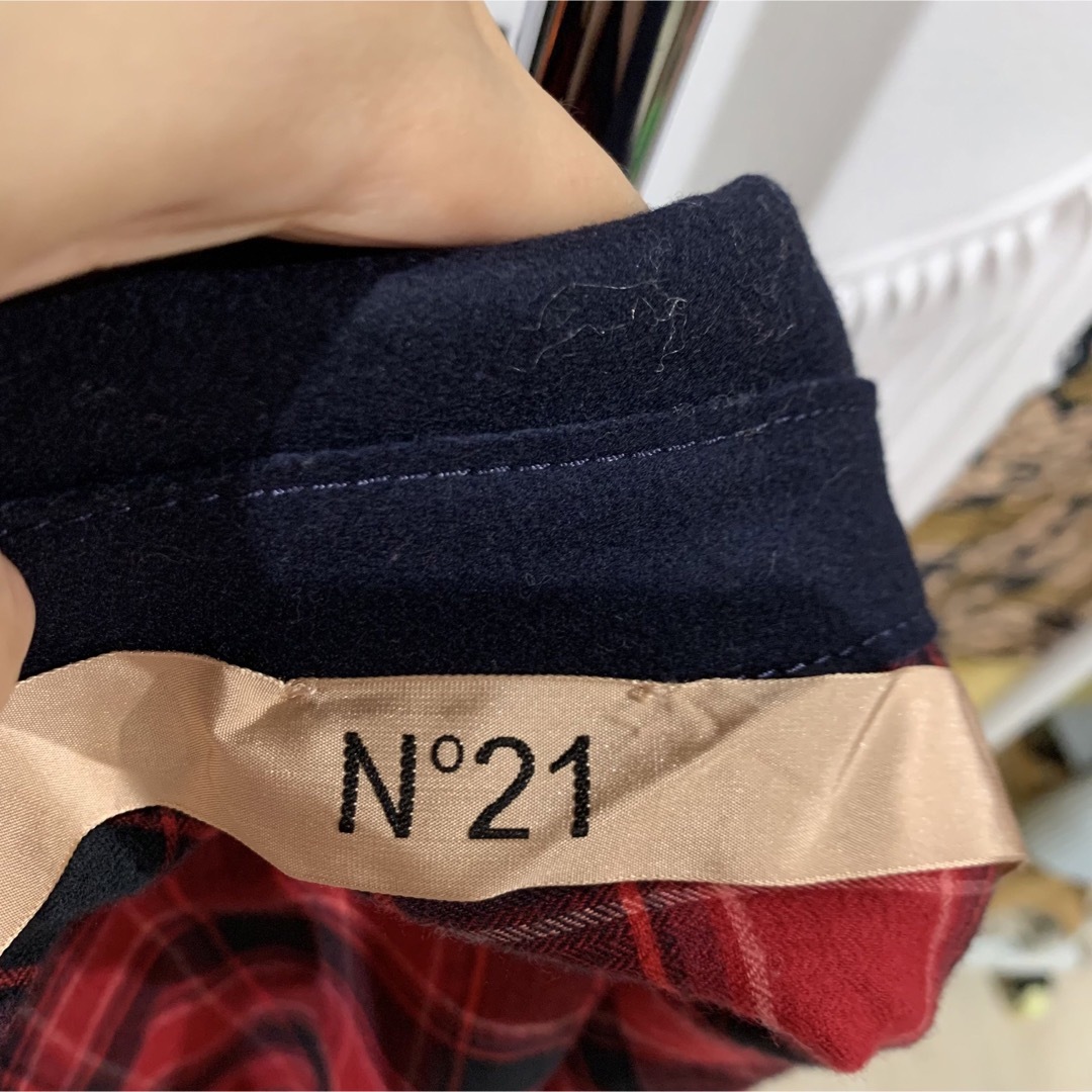 N°21(ヌメロヴェントゥーノ)のNumero21チェックシャツ レディースのトップス(シャツ/ブラウス(長袖/七分))の商品写真