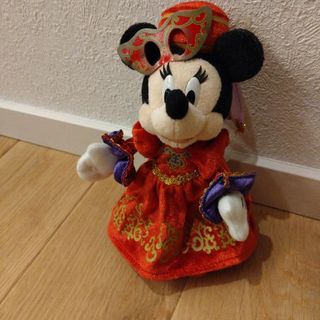 ディズニー(Disney)のディズニーシー　ハロウィン　ミニーぬいば(キャラクターグッズ)