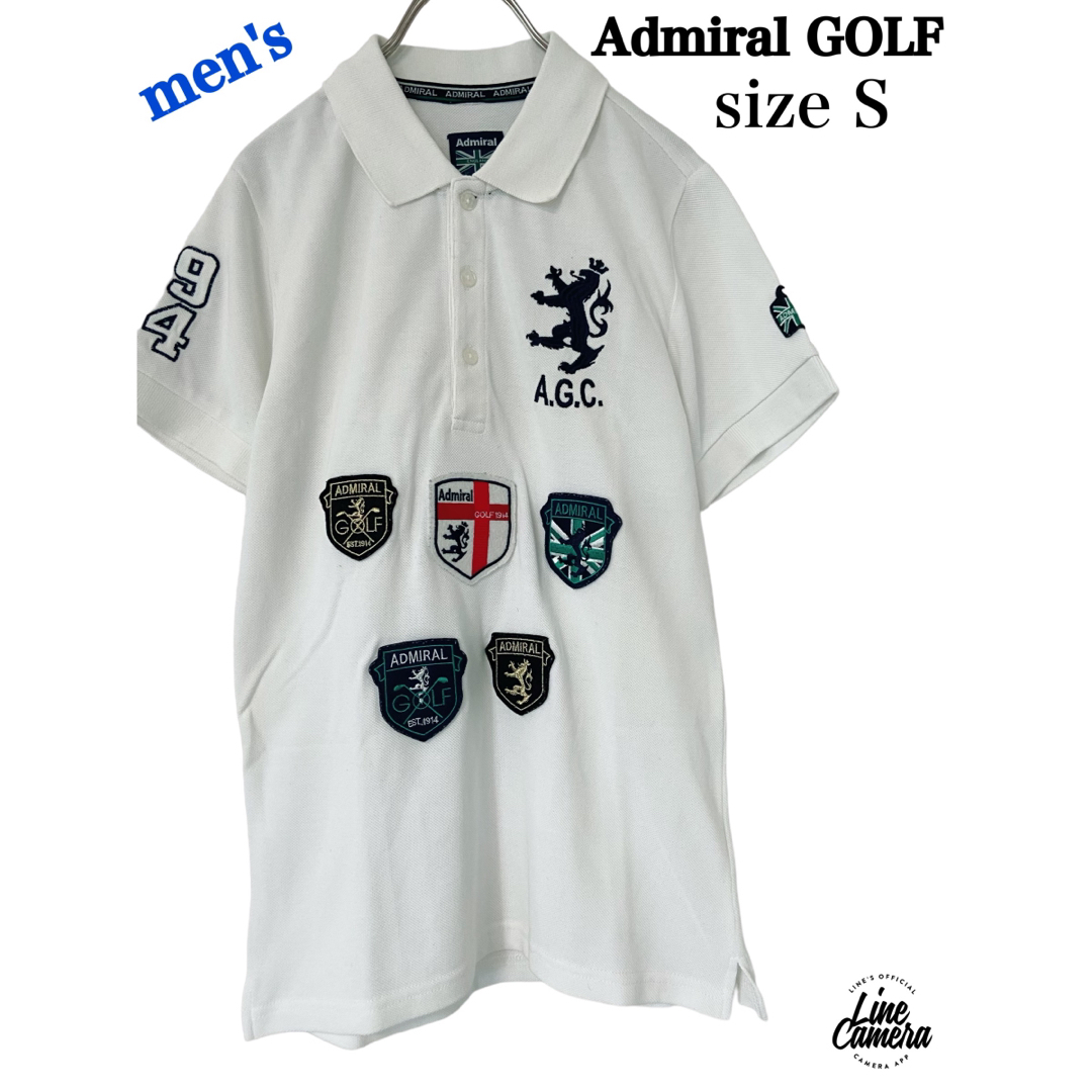 Admiral - 試着のみ美品！Admiral GOLF アドミラルゴルフ ポロシャツ ...