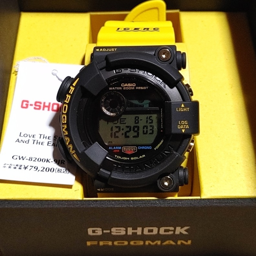 CASIO G-SHOCK GW-8200K-9JR FROGMAN イルクジ-