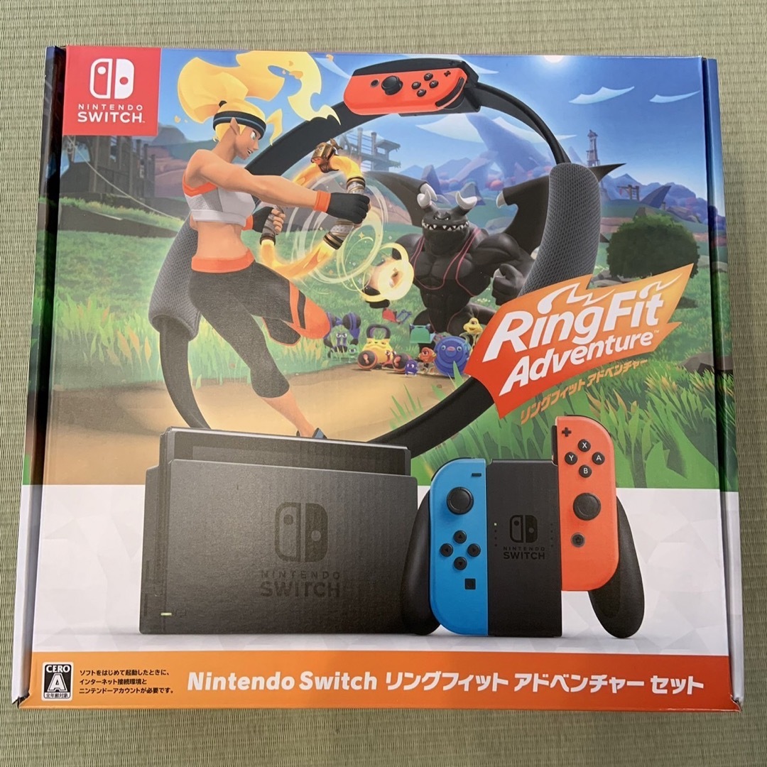 Nintendo Switch - リングフィットアドベンチャー・switch本体の通販