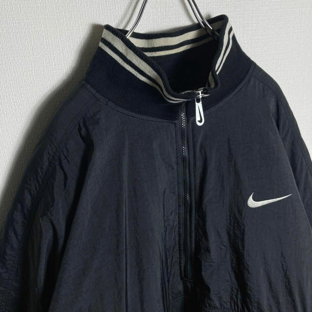 NIKE OLD　　希少　厚手ナイロンジャケット　フード　M