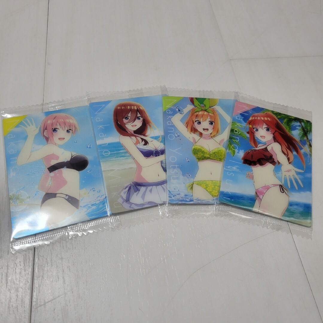 五等分の花嫁　ウエハースカード エンタメ/ホビーのアニメグッズ(その他)の商品写真