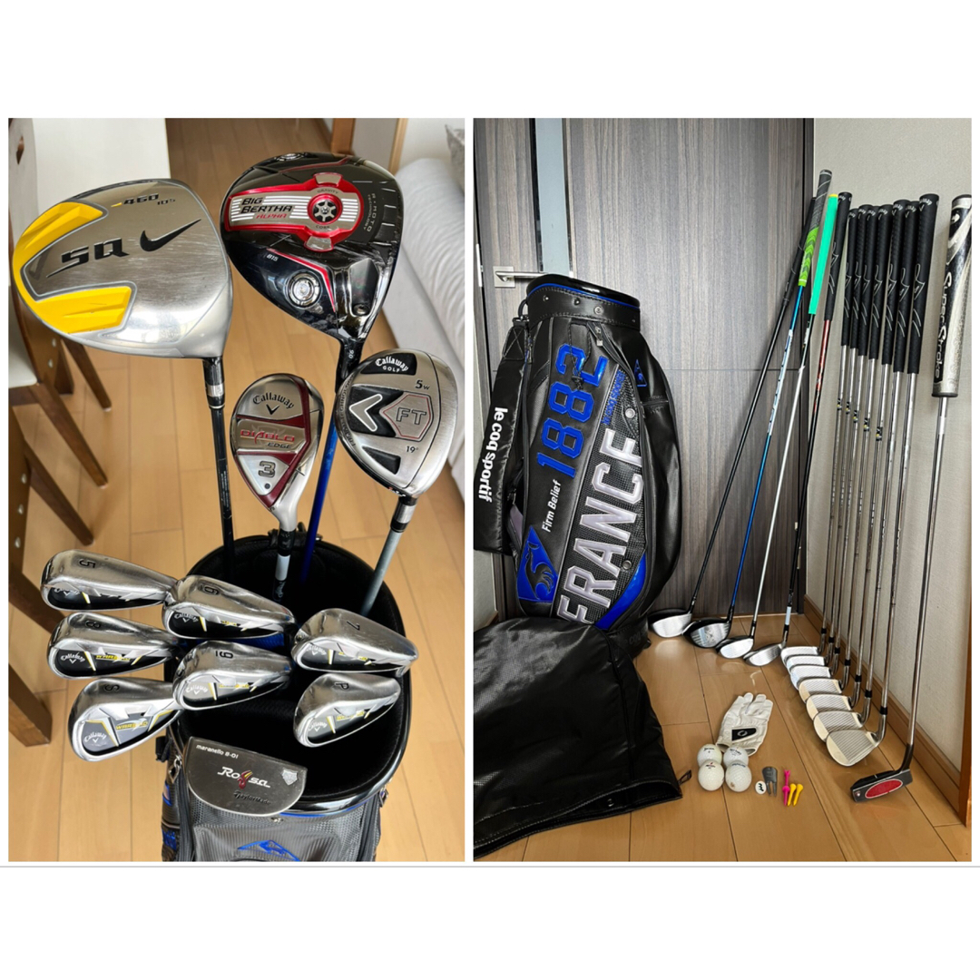 Callaway Golf - 大人気キャロウェイ中心メンズゴルフクラブセット12本