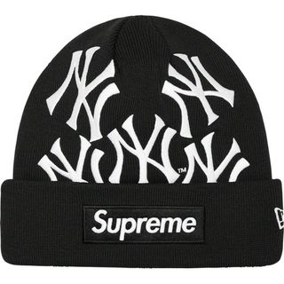 シュプリーム(Supreme)のSupreme Yankees New Era Box Logo Beanie(ニット帽/ビーニー)